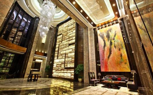 京武浪琴山:长沙惊现六星级酒店式入户大堂 --