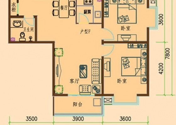 泰达国际 户型图