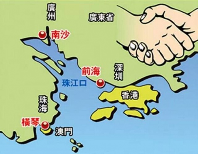 一张图看懂广东自贸区:粤港澳合作2.0版 --凤凰