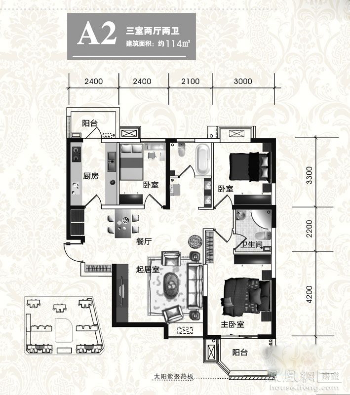 西岸国际花园户型图