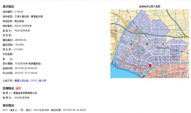 宜家尘埃落定 揽下港闸区4.8万方商业用地 --凤