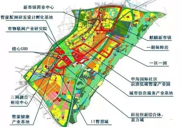 科创园官方网站挂出一则《江苏麒麟高新技术产业开发区总体规划环境