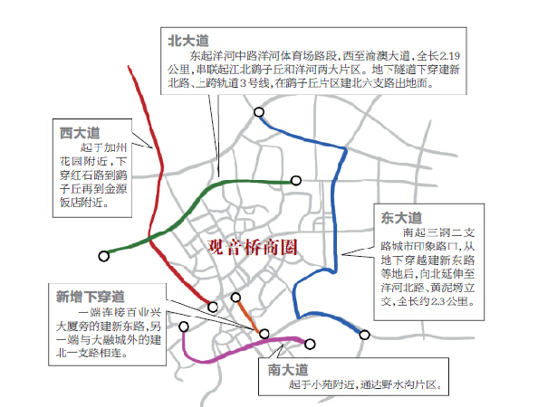 观音桥商圈打造现代商都 新壹街成热品