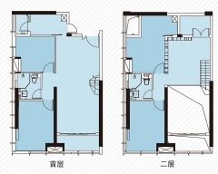 富力天海湾户型图