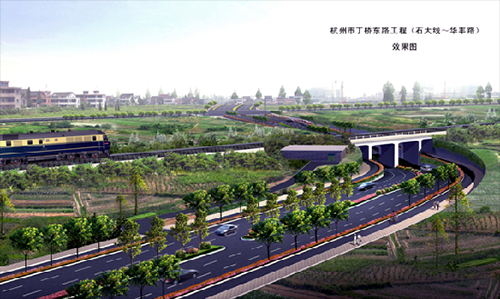 丁桥东路8月底全线贯通 丁兰板块出行难问题缓