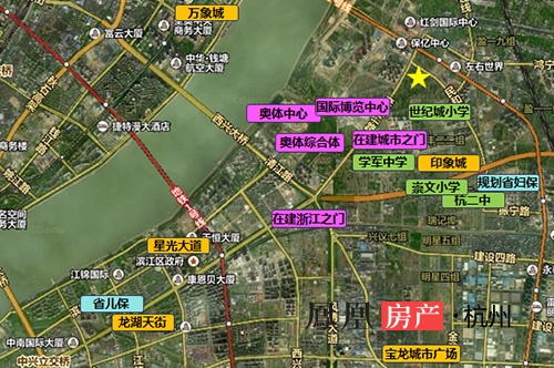 龙湖25.25亿总价摘得杭州市奥体板块钱江世纪