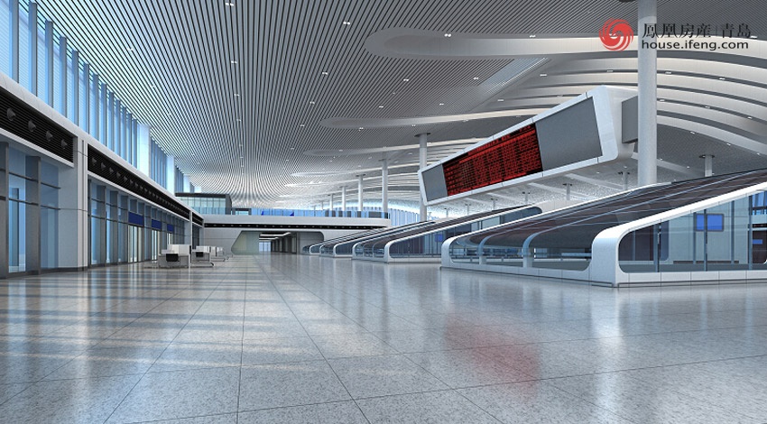 胶州新机场高地铁站房主体开工 预计2019年投