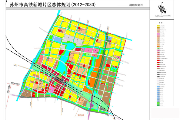 高铁新城长三角城市群中的苏州新门户