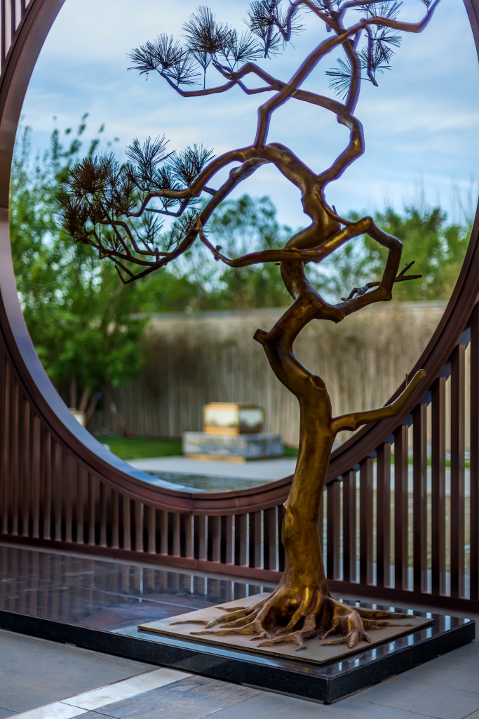 一座现代感江南园林 在京城圆你与家人的墅居