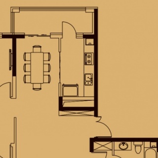 c5【三室两厅两卫】参考建筑面积约：155.07㎡