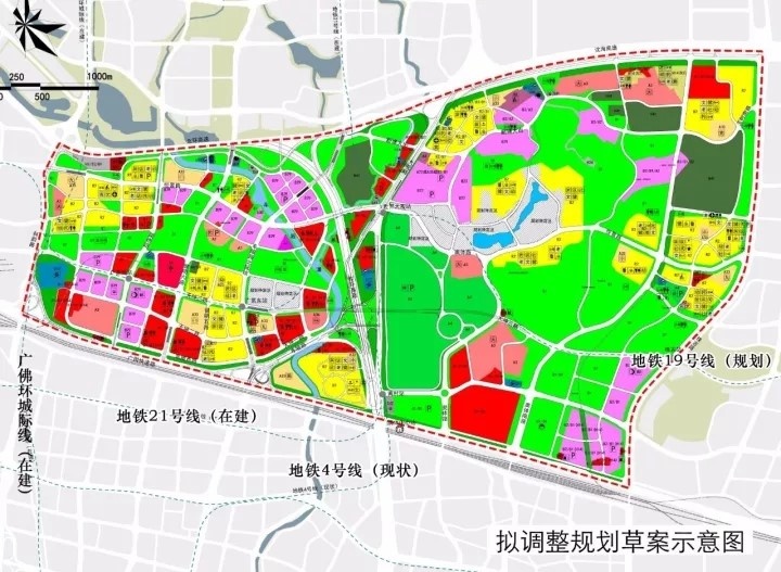 值得一提的是,三甲医院广州市中医医院新址已选定广氮片区,规划有800