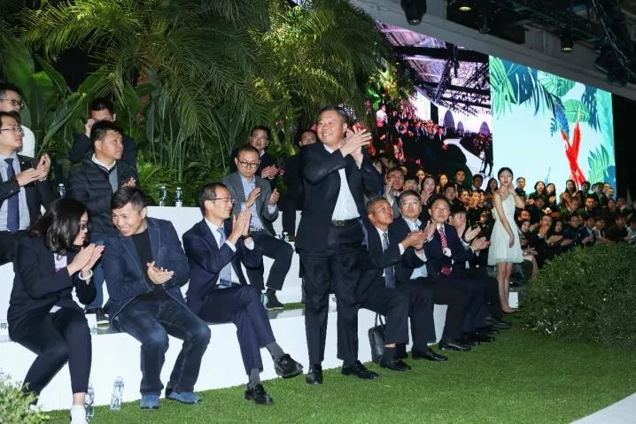 中南集团中南置地董事长陈凯先生,中南集团中南置地总裁陈昱含女士