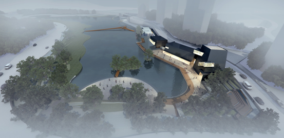 建筑诠释艺术-重庆天地·万科城市展厅明日耀