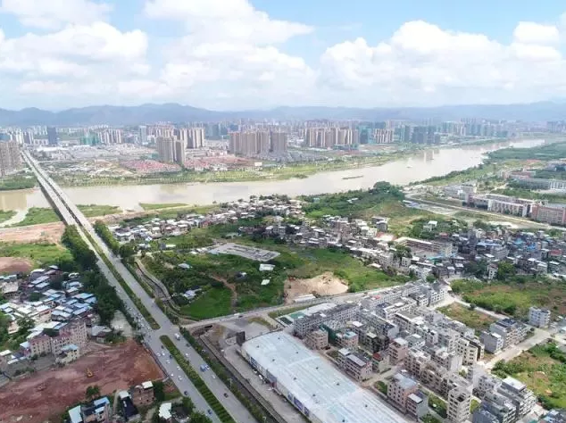 河源未来城市发展核心 江东新区绘制城市起步