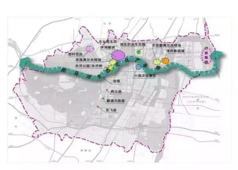 重磅消息新规划图曝光两园一带吸引众多目光厉害啦我的大涿州