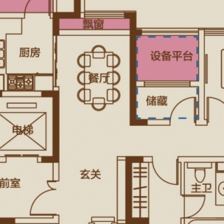 4室2厅2卫142m²（52#）