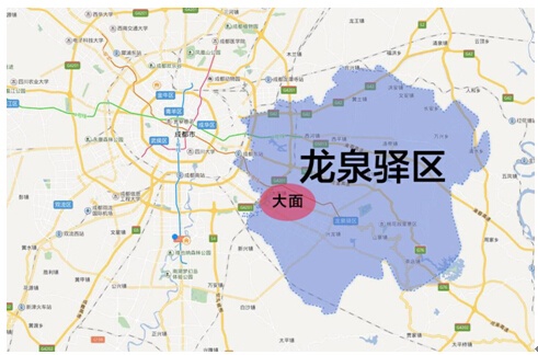 大面板块区位图