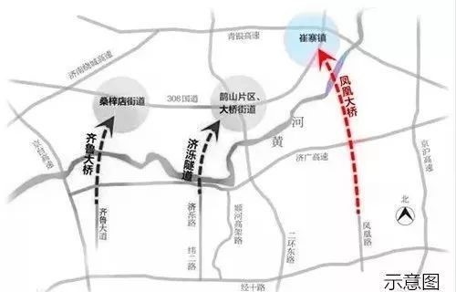 新城香溢华庭〗济南南北主干道凤凰路赵庄铁路立交桥通车