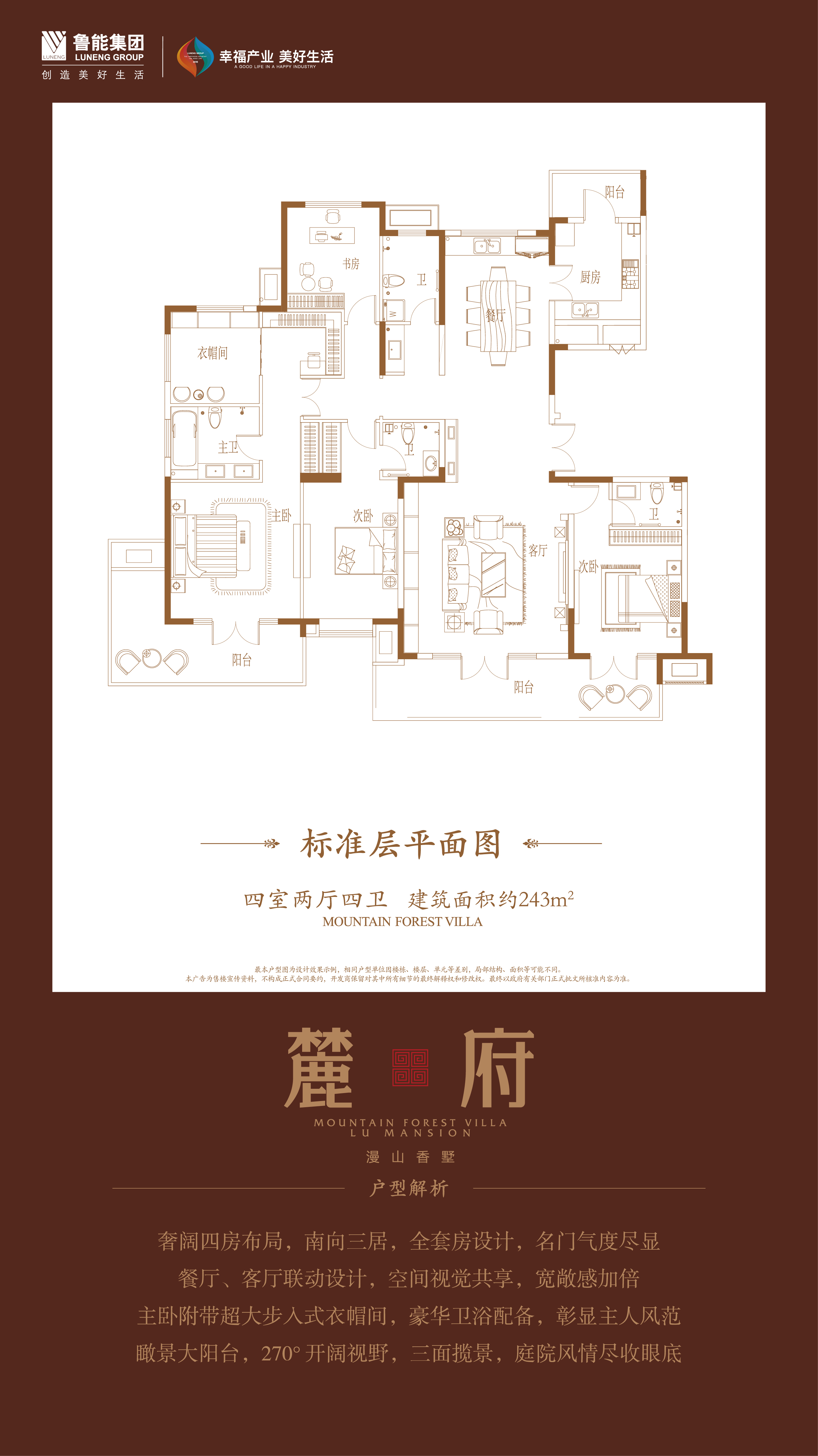 济南鲁能漫山香墅·麓府户型图,济南鲁能漫山香墅·麓