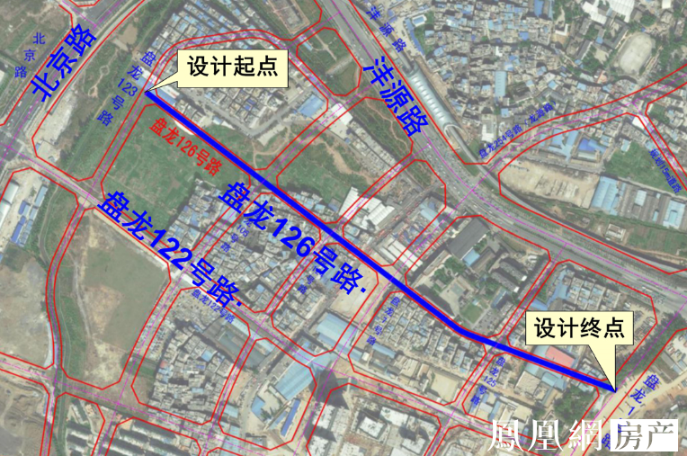 俊发城附近将新增两条路,交通配套更趋完善