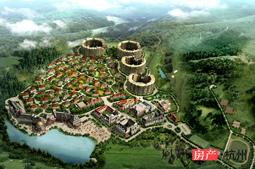 依山郡效果图