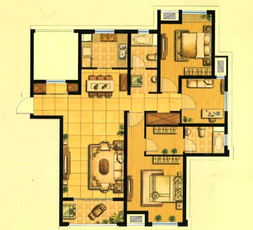 西上海御庭户型图