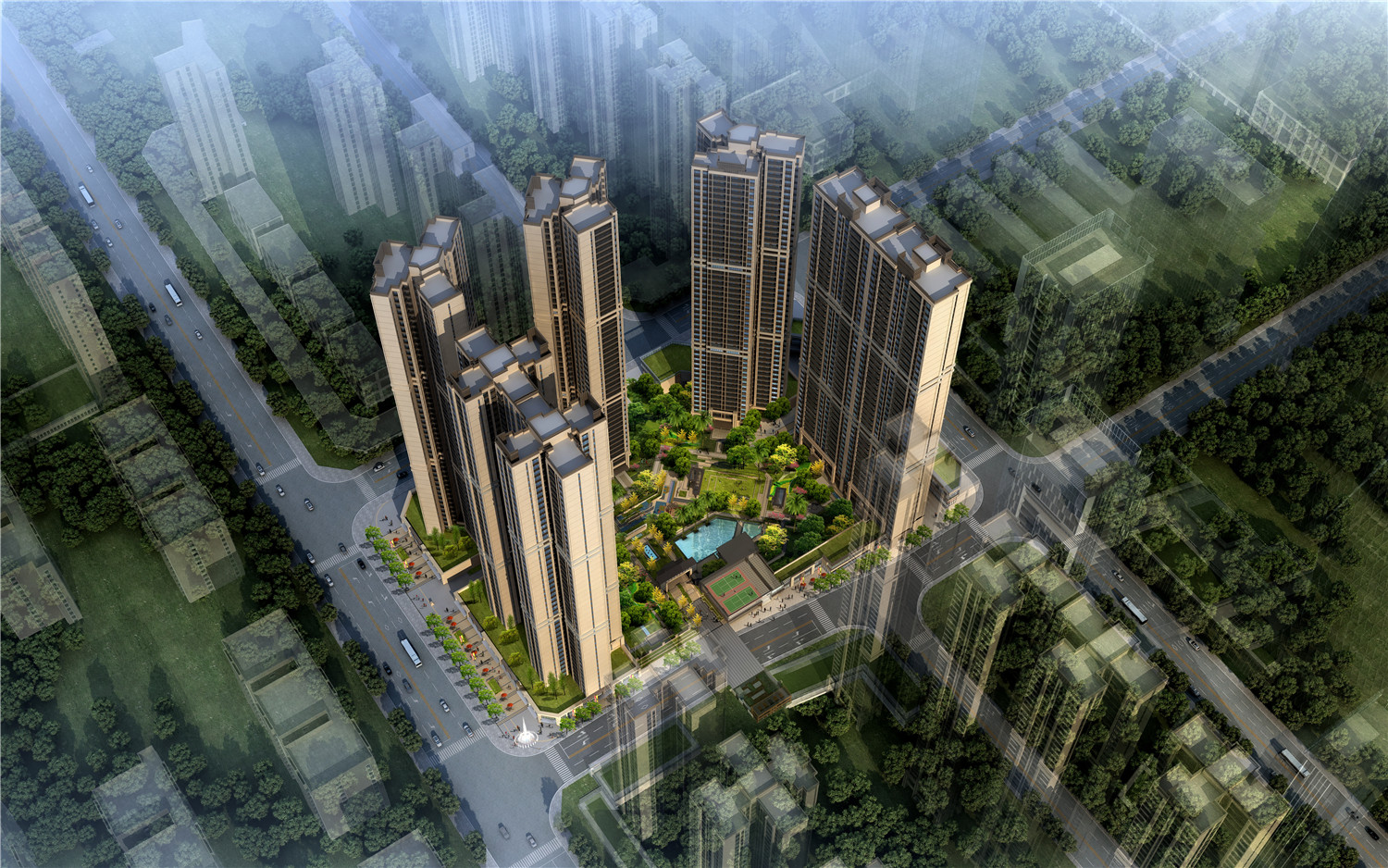 绿地·璀璨天城图片,佛山绿地·璀璨天城样板间装修效果图,楼盘规划图