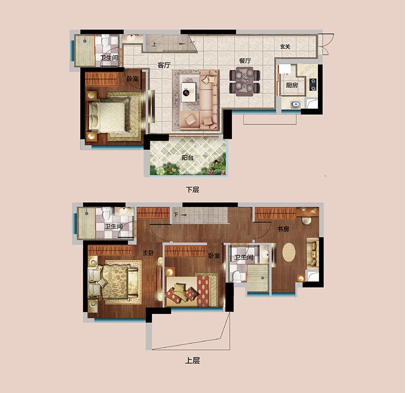 抢手纯复式住宅卖一套少一套盘点广州稀缺神复式户型