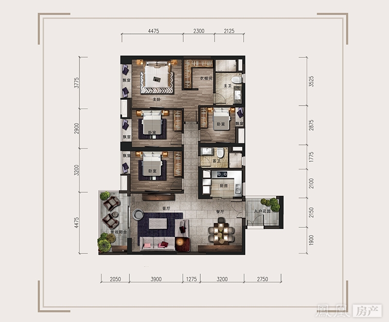金众西关海户型图