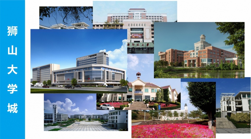 目前狮山已拥有华南师范大学(南海校区),佛山科学技术学院,广东轻工