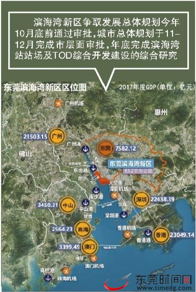 东莞滨海湾新区全面重大规划编制出台国际湾区城市