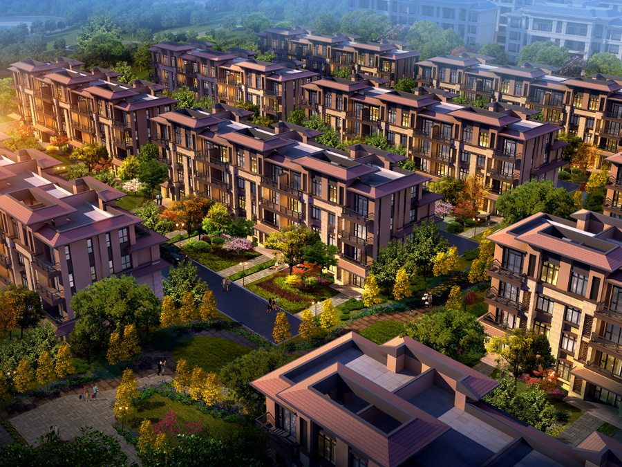 鲁昊棠琳湾 青岛北亲海高层叠拼