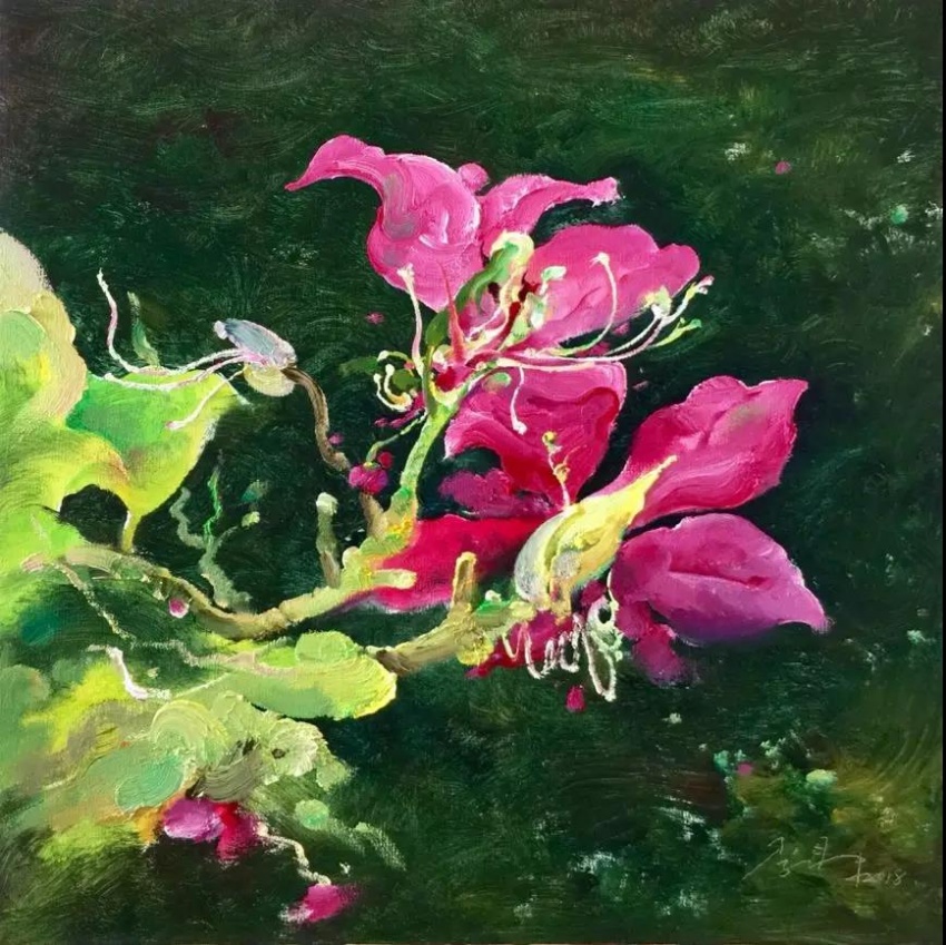 《紫荆花开幸福来》《海风飘过"海洋之星"》此作生动地描绘了海风掠过