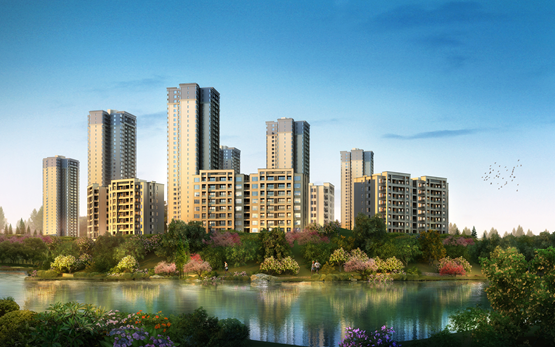 蓝光水岸公园:臻稀公园秘境,奢享生态人居