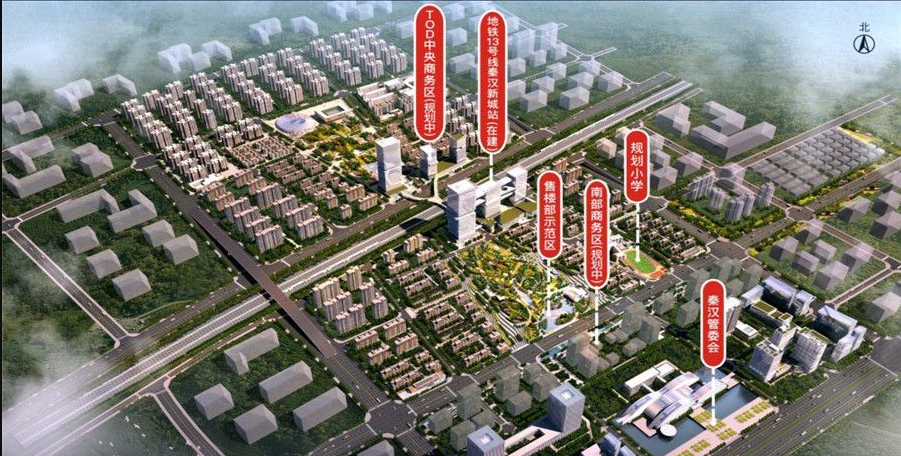 万科理想城规划图1