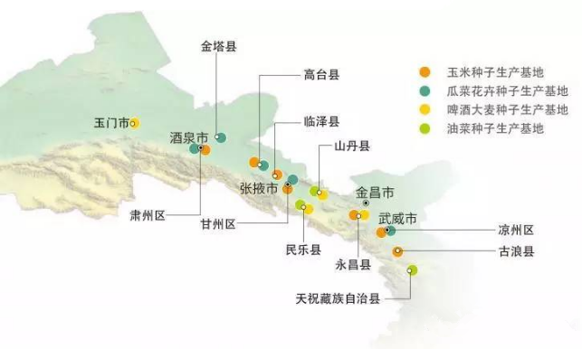 甘肃酒泉地理位置图片