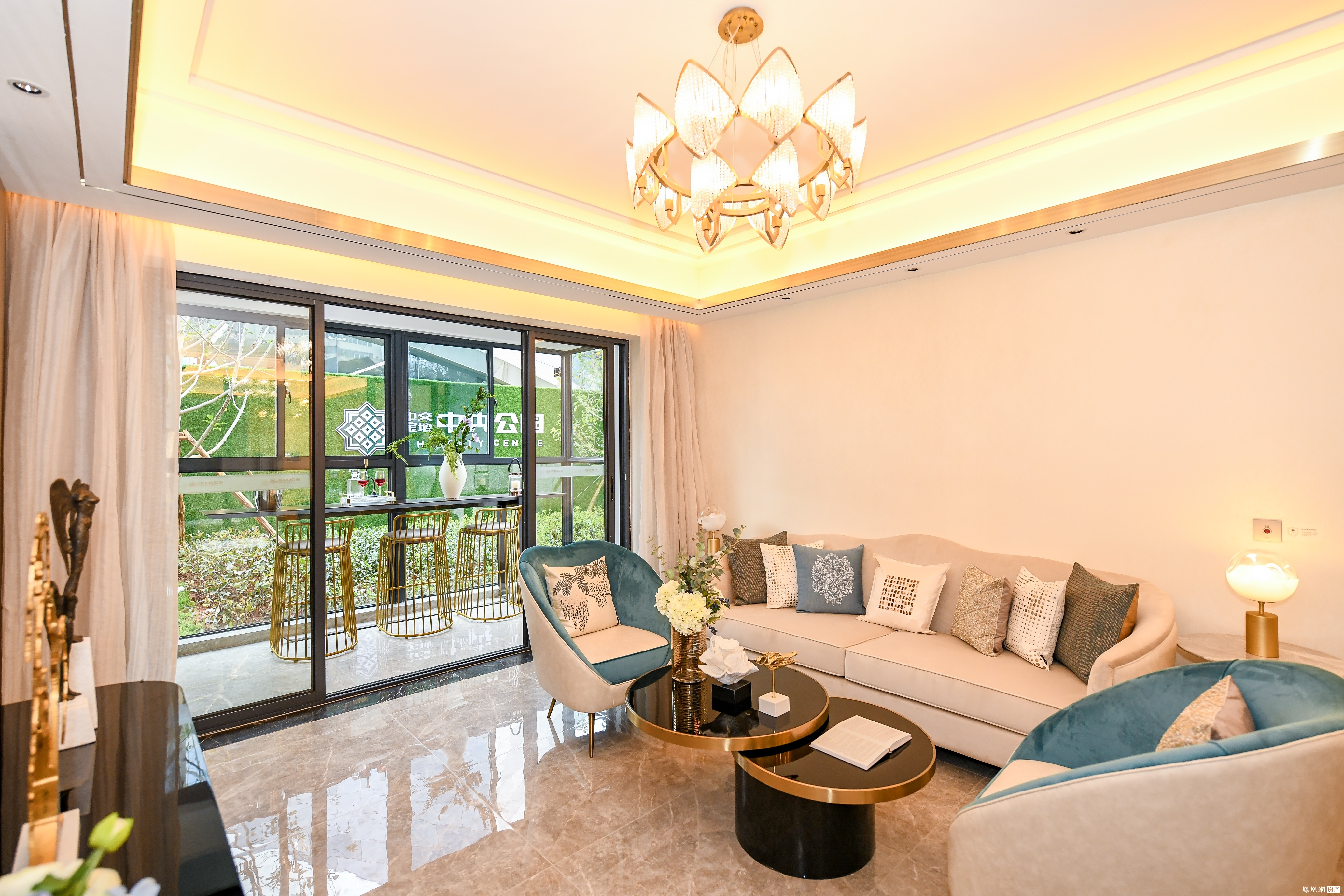 中交金地 · 中央公园样板间图
