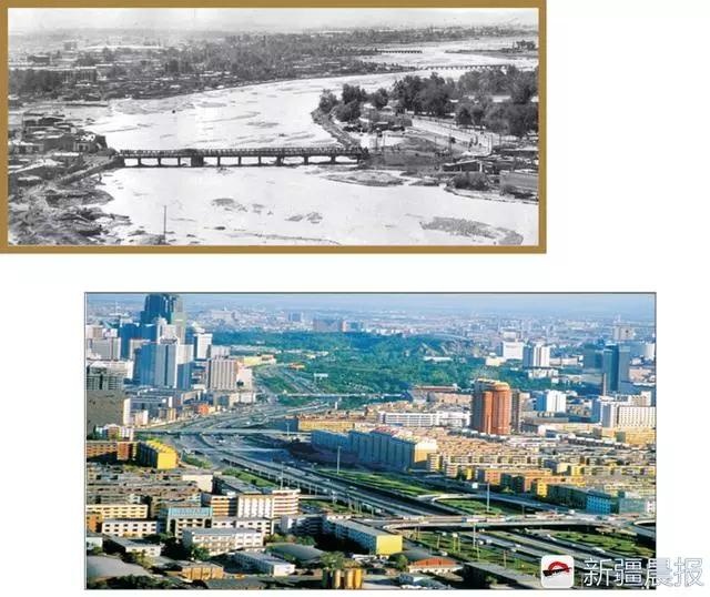 三幅地图见证乌鲁木齐40年变迁:街区长大4倍