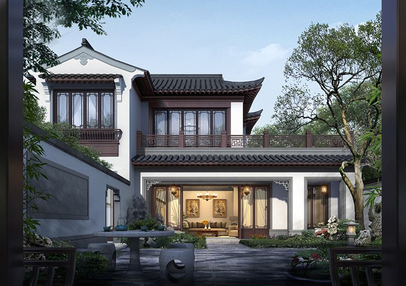 兴业绿城桃李春风效果图2