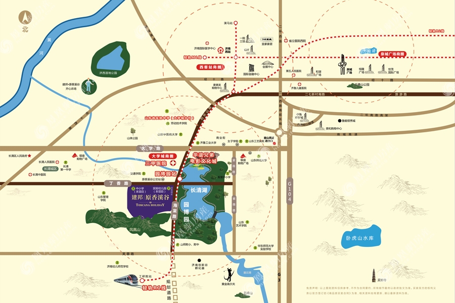 建邦原香溪谷规划图2