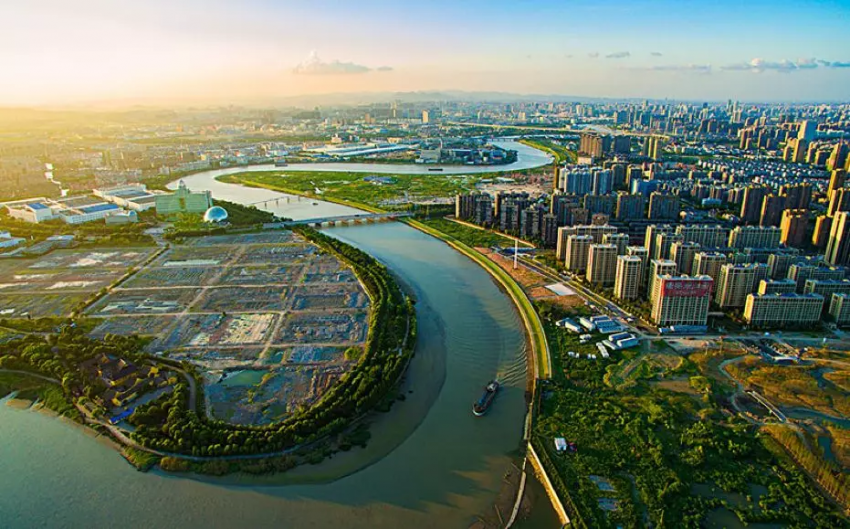 奉化江景(图片源自网络)