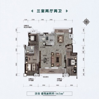 洋房165平
