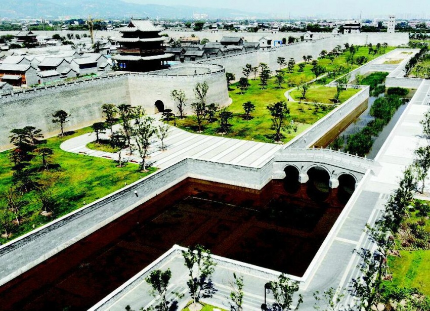 明太原县城新貌尽显活力