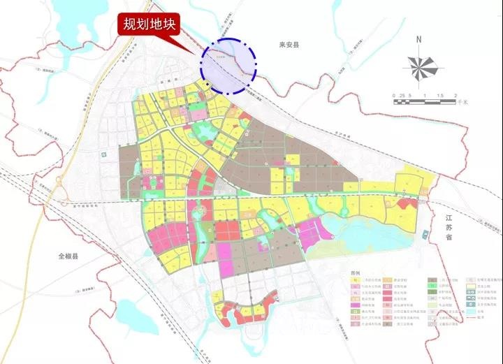 用地现状图规划图来源:滁州市自然资源和规划局