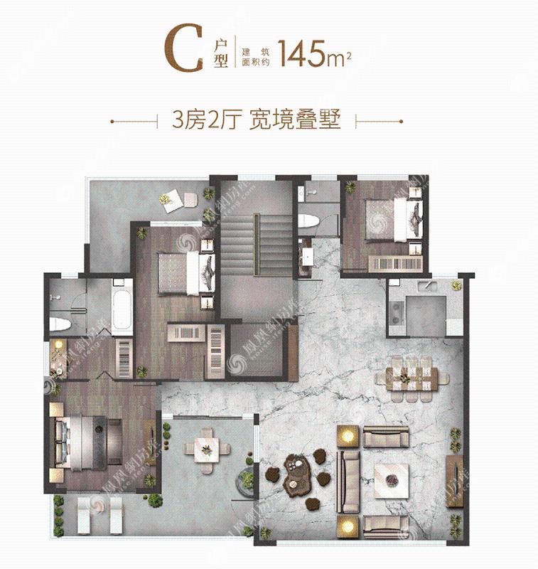 中南九锦台户型图