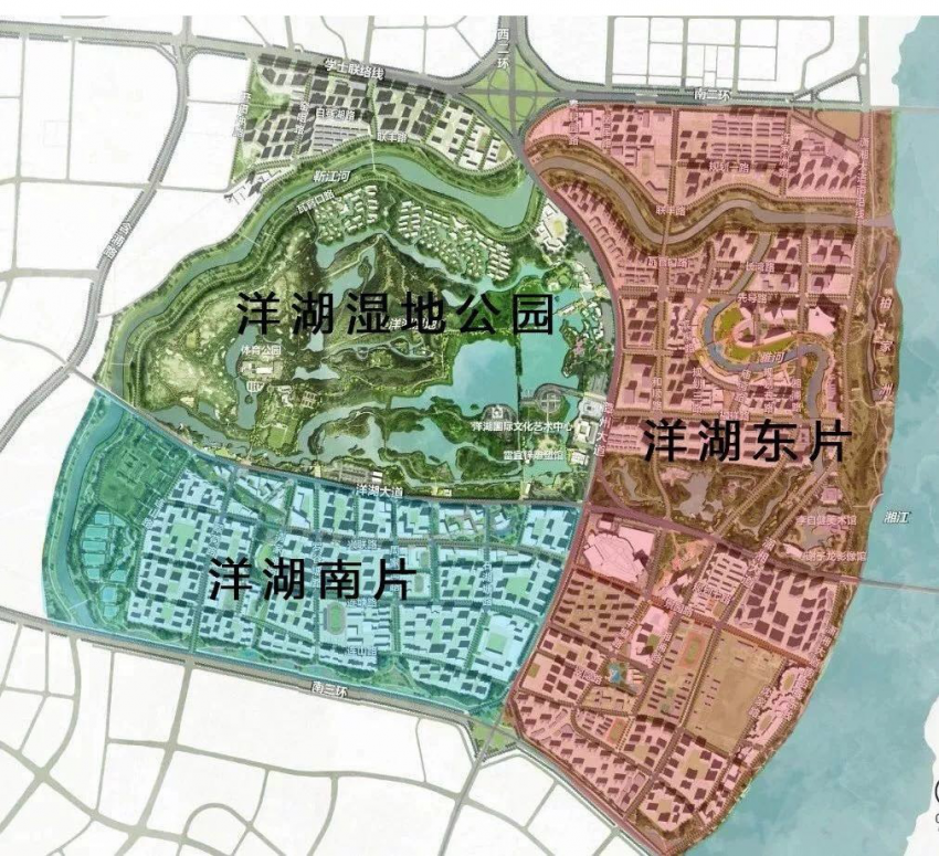 7宗优质地块加持 2020年洋湖新城建设向南 ——凤凰网房产长沙