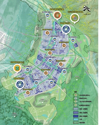 榆中生态创新城规划图图片