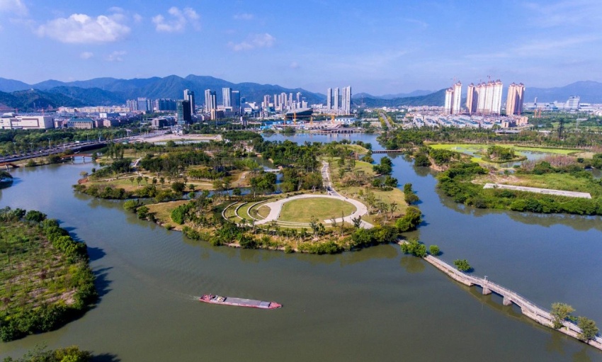 九龙湖实景图,图片来源于网络